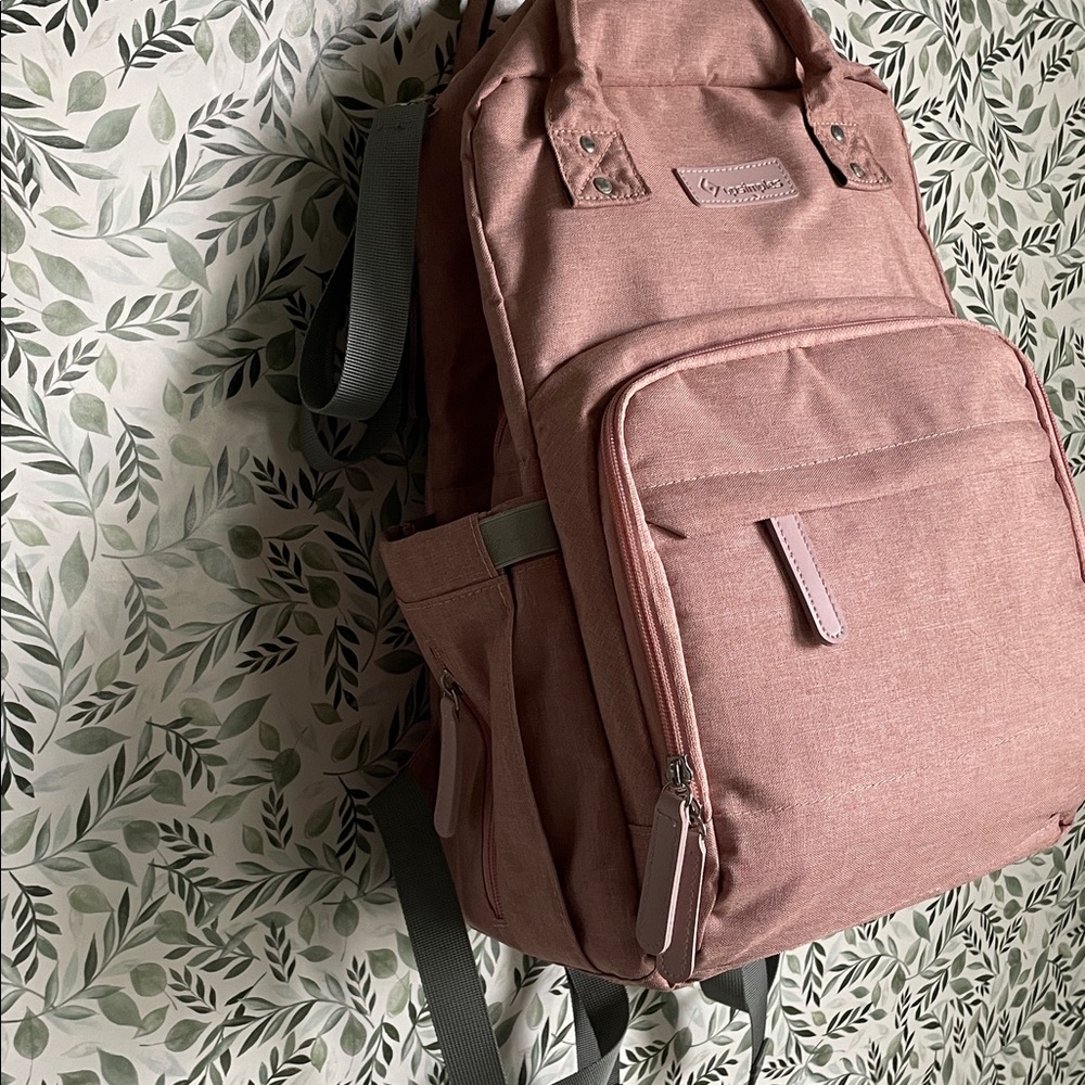 Stylish Pink Backpack - Picture 2 of 13